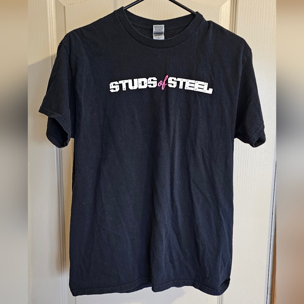 Studs Of Steel T Shirt Medium 100% Cotton "I‎ Got Humped By A Stud"
